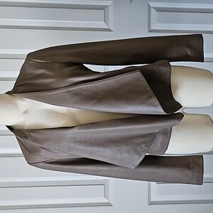 BB Dakota taupe Leather Jacket size M